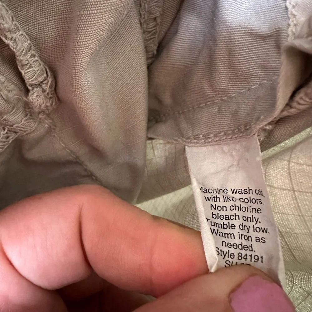 J Crew Pants Mens 36x30 Canvas Chino Lightweight Gray Drawstring Ankle Summer